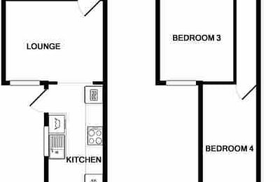 Bedroom 1 - Floor Plan