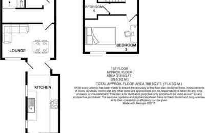 Bedroom 2 - Floor Plan