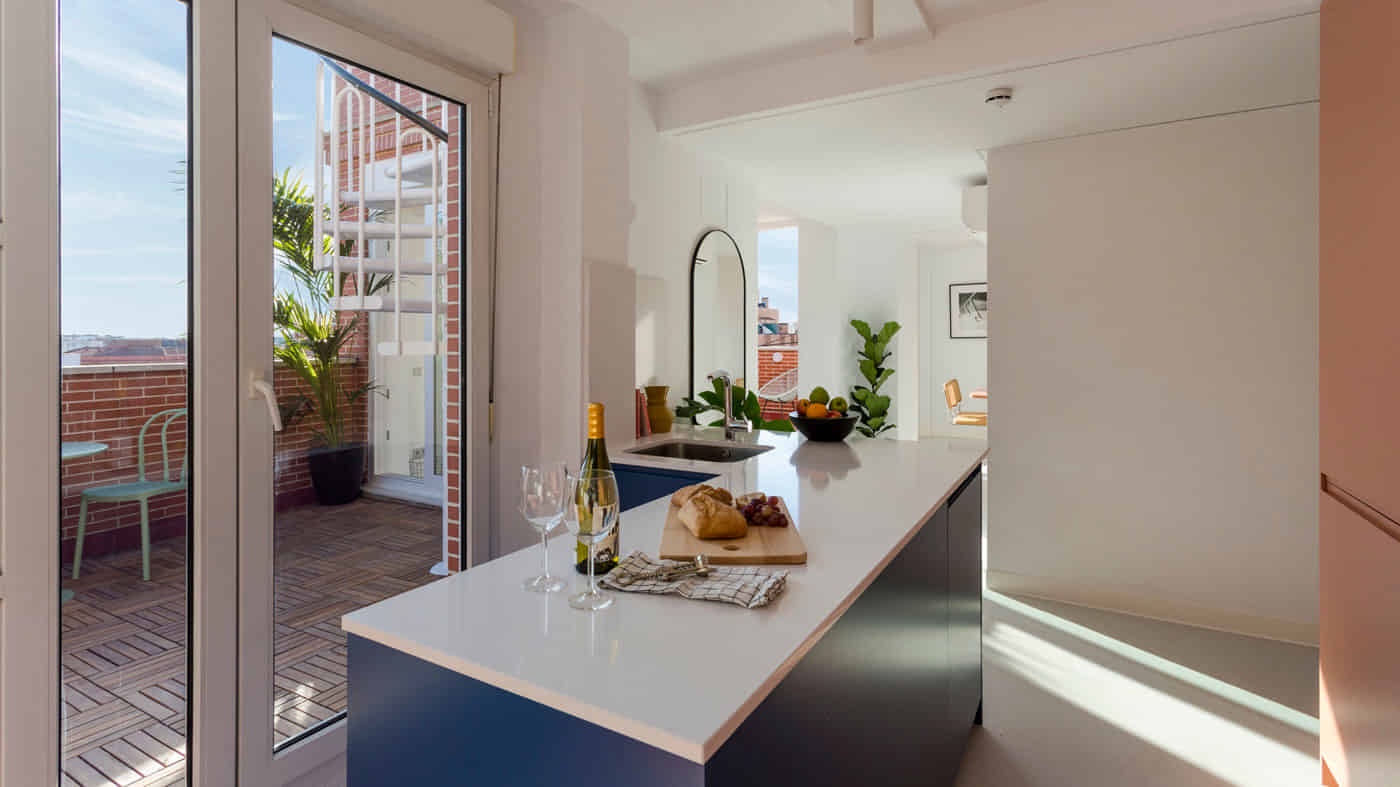 Calle Sierra (Floor 3), Madrid - Madrid, Spain - Kitchen