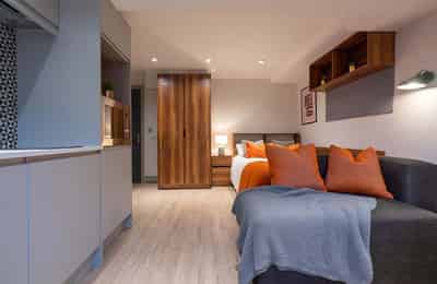1 Bedroom Apartment, 1A Rodney Street, Liverpool L1 9ED (Flat 10) - Liverpool, England, United Kingdom - 1 Bedroom Apartment - Bedroom
