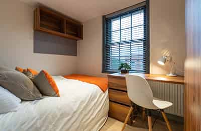 1 Bedroom Apartment, 1A Rodney Street, Liverpool L1 9ED (Flat 8) - Liverpool, England, United Kingdom - 1 Bedroom Apartment - Bedroom