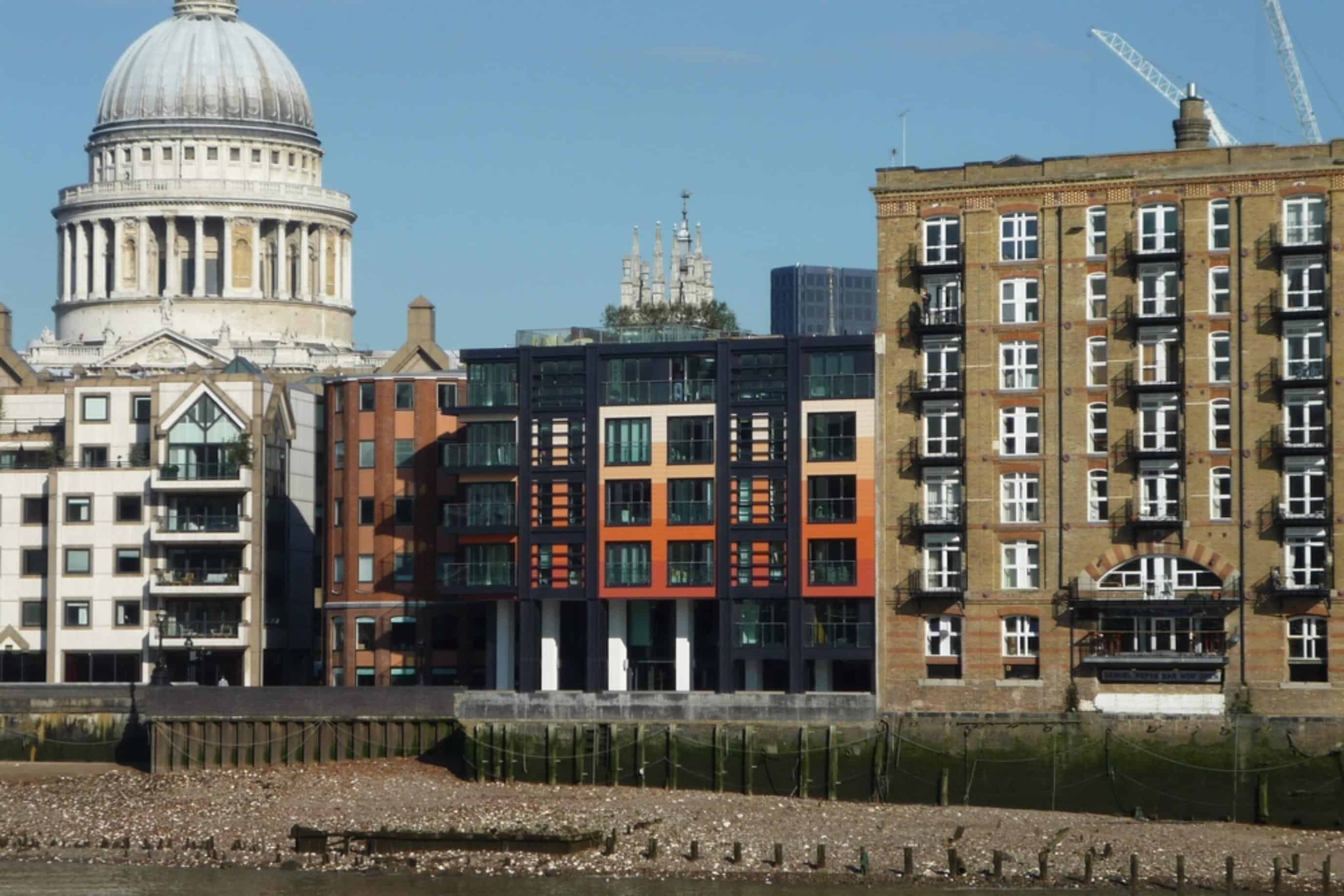 Modern Apartment in Central London By River Thames - London, England, United Kingdom - Exterior