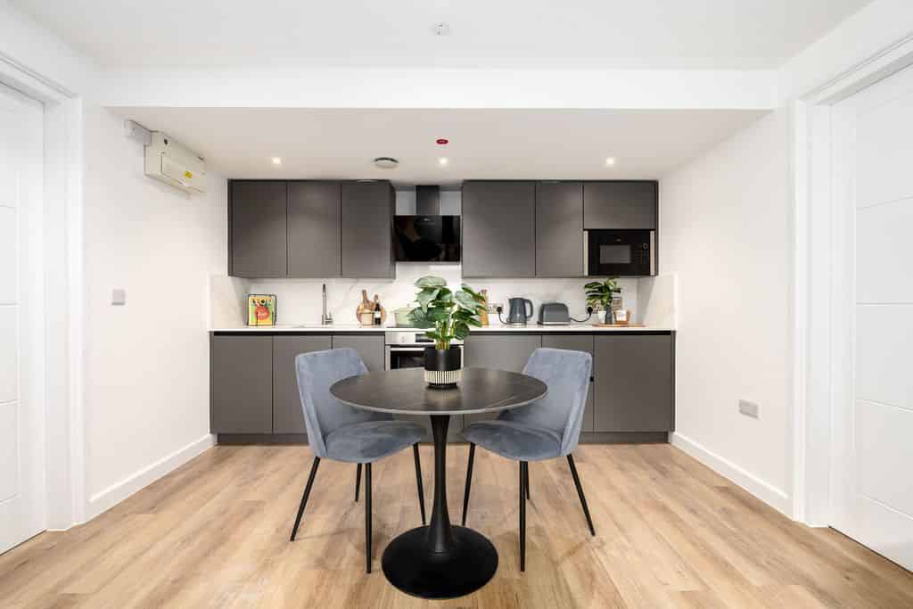 Room in a 2 Bedroom Apartment, 48 Park Street, Bristol, BS1 5JN (3) - Bristol, England, United Kingdom - Bedroom 1 - Common Area