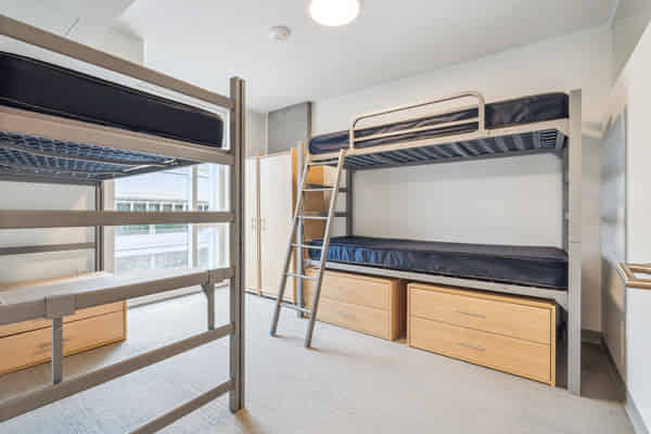 202 Van Ness Avenue, San Francisco - San Francisco, California, United States - 2 Bedroom 2 Bathroom - Bedroom