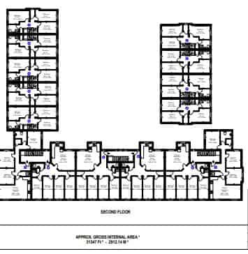 Room in a 4 Bedroom Apartment, 13 Brookside, Derby DE1 3JY - Derby, England, United Kingdom - Floor Plan