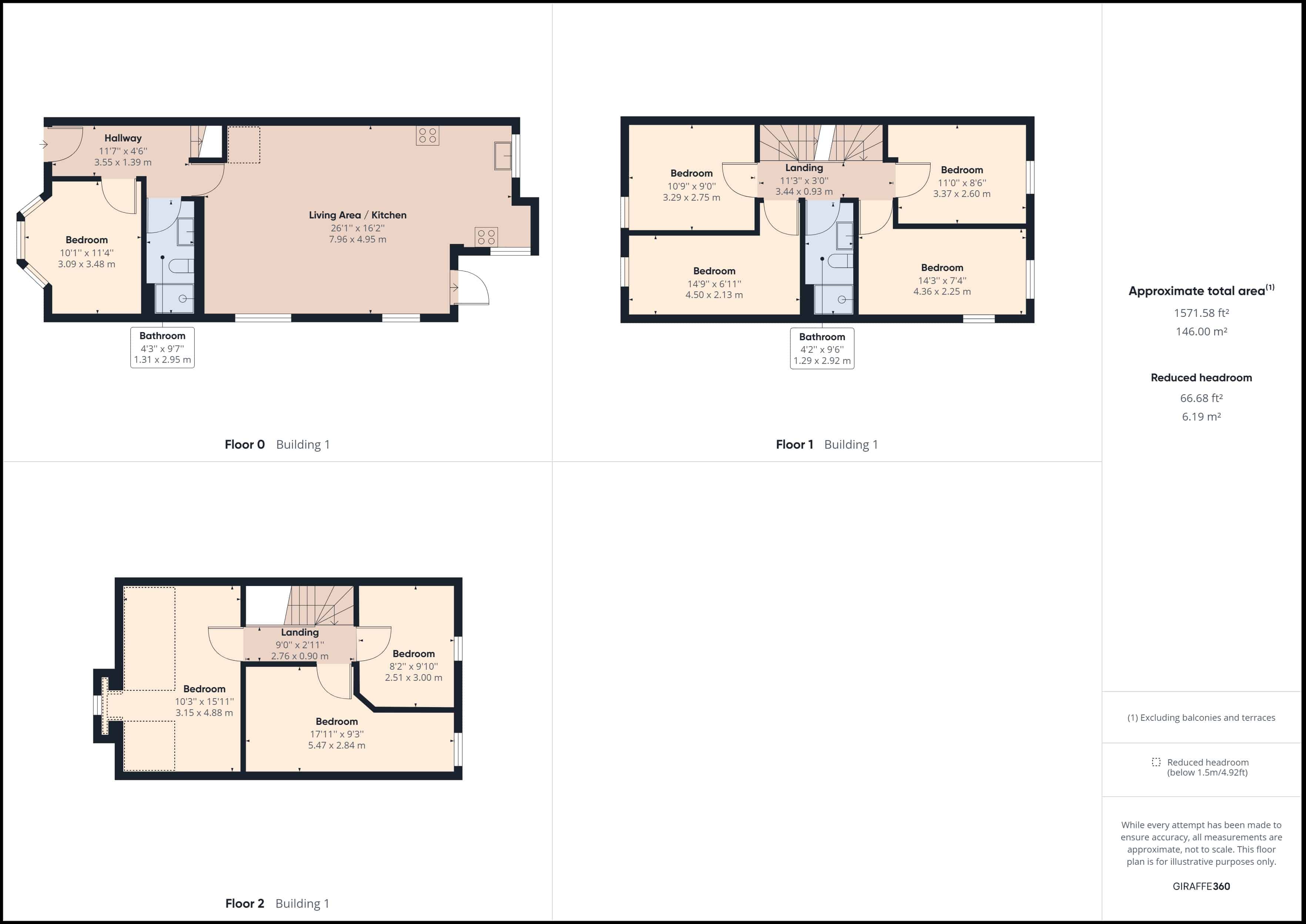 Room in a 8 Bedroom Apartment, 211 Molyneux Road, Liverpool L6 6AL - Liverpool, England, United Kingdom - Floor Plan