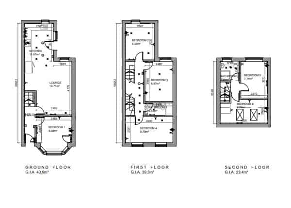Room in a 6 Bedroom Apartment, 85 Halsbury Road, Liverpool L6 6DG - Liverpool, England, United Kingdom - Floor Plan
