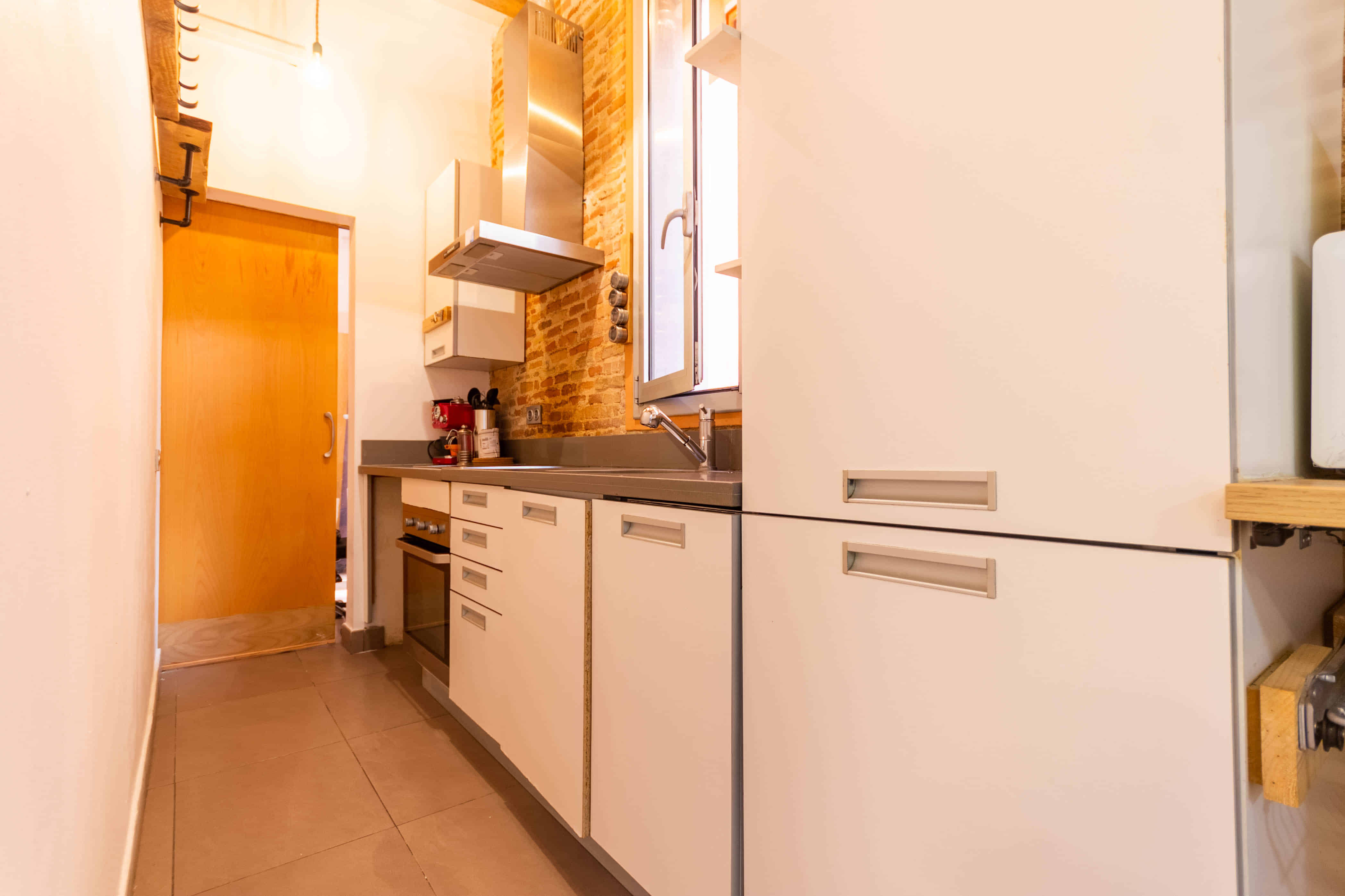 C/ Del Carme 9 1-2 Ciutat Vella - Studio, Barcelona - Barcelona, Spain - Kitchen