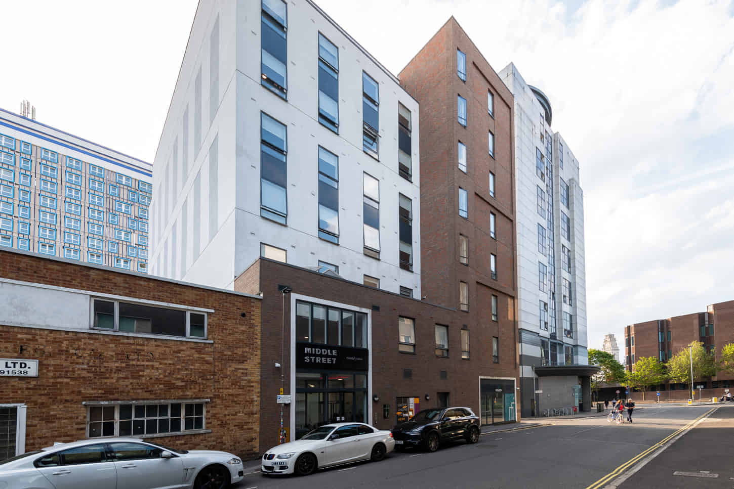 Collegiate Middle Street, Portsmouth - Portsmouth, England, United Kingdom - Exterior