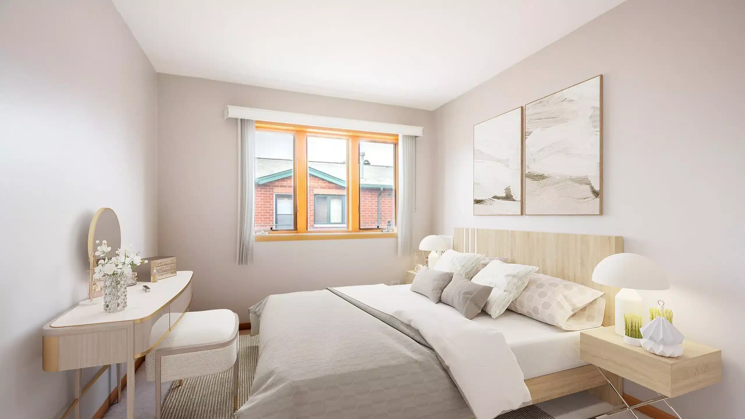 June Homes 60616, Chicago - Chicago, Illinois, United States - #1632D : Chinatown - Bedroom