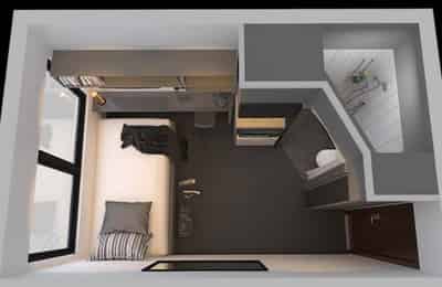 Le Student 8 - Melbourne, Victoria, Australia - ensuite