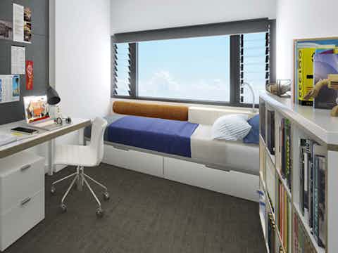Single Bedroom   5 Share Apartment - Bedroom
