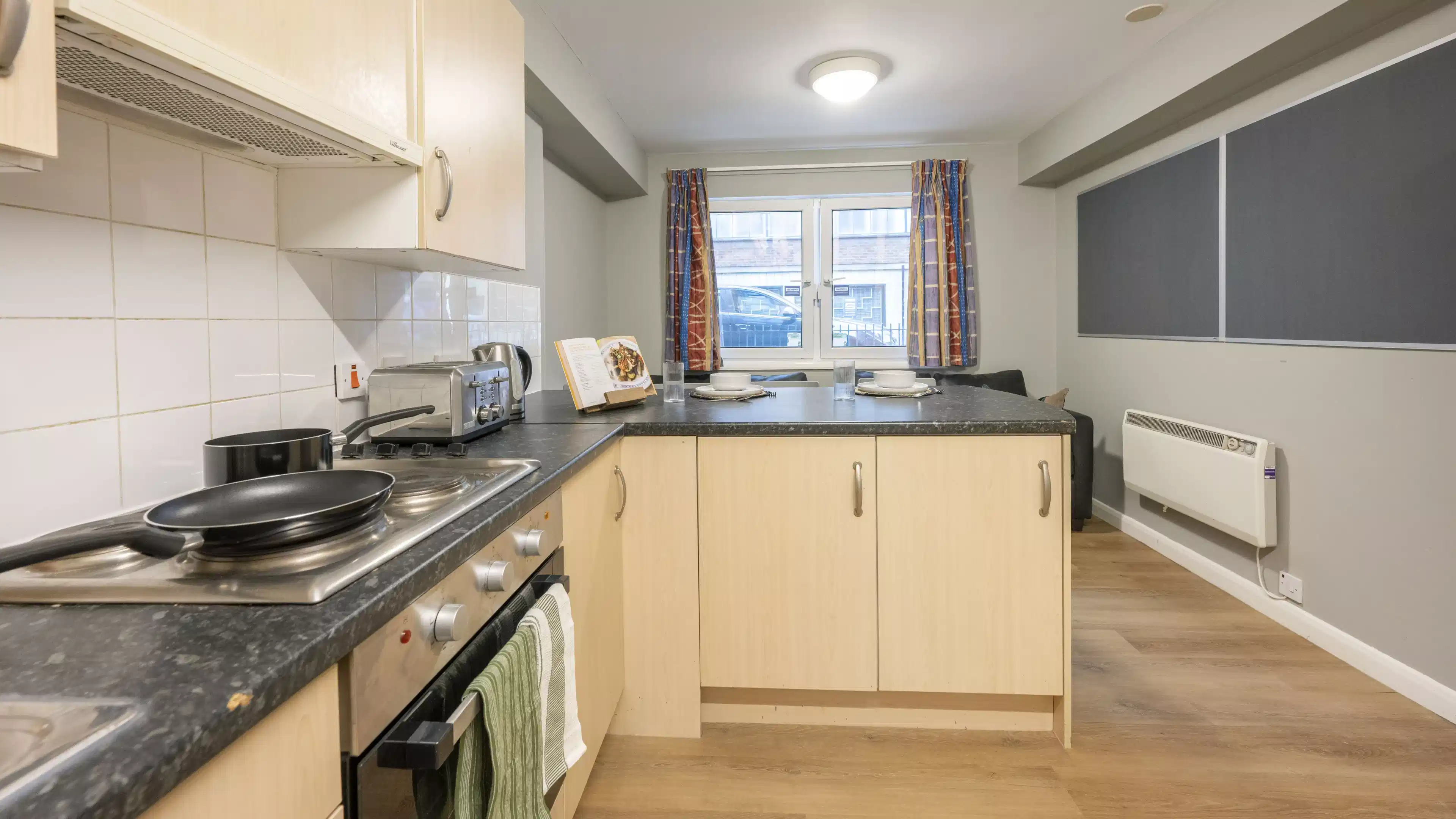 St Martins House, Leicester - Leicester, England, United Kingdom - Kitchen