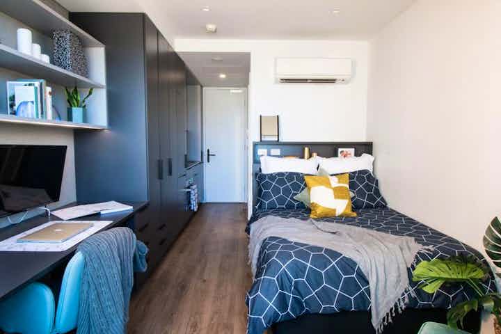 Premium Studio With Terrace - Bedroom