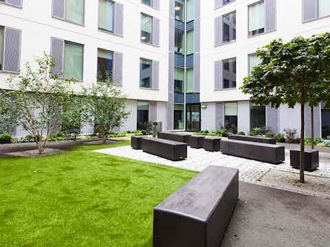 Copy of outdoor courtyard