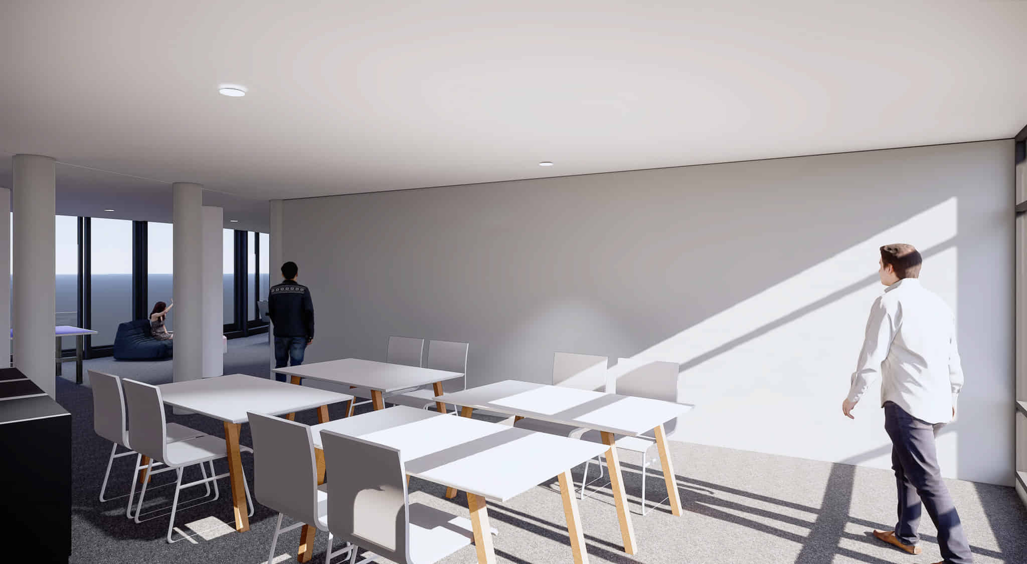 Yugo Park Avenue, Melbourne - Melbourne, Victoria, Australia - Break Out Area GF Level - Park Avenue
