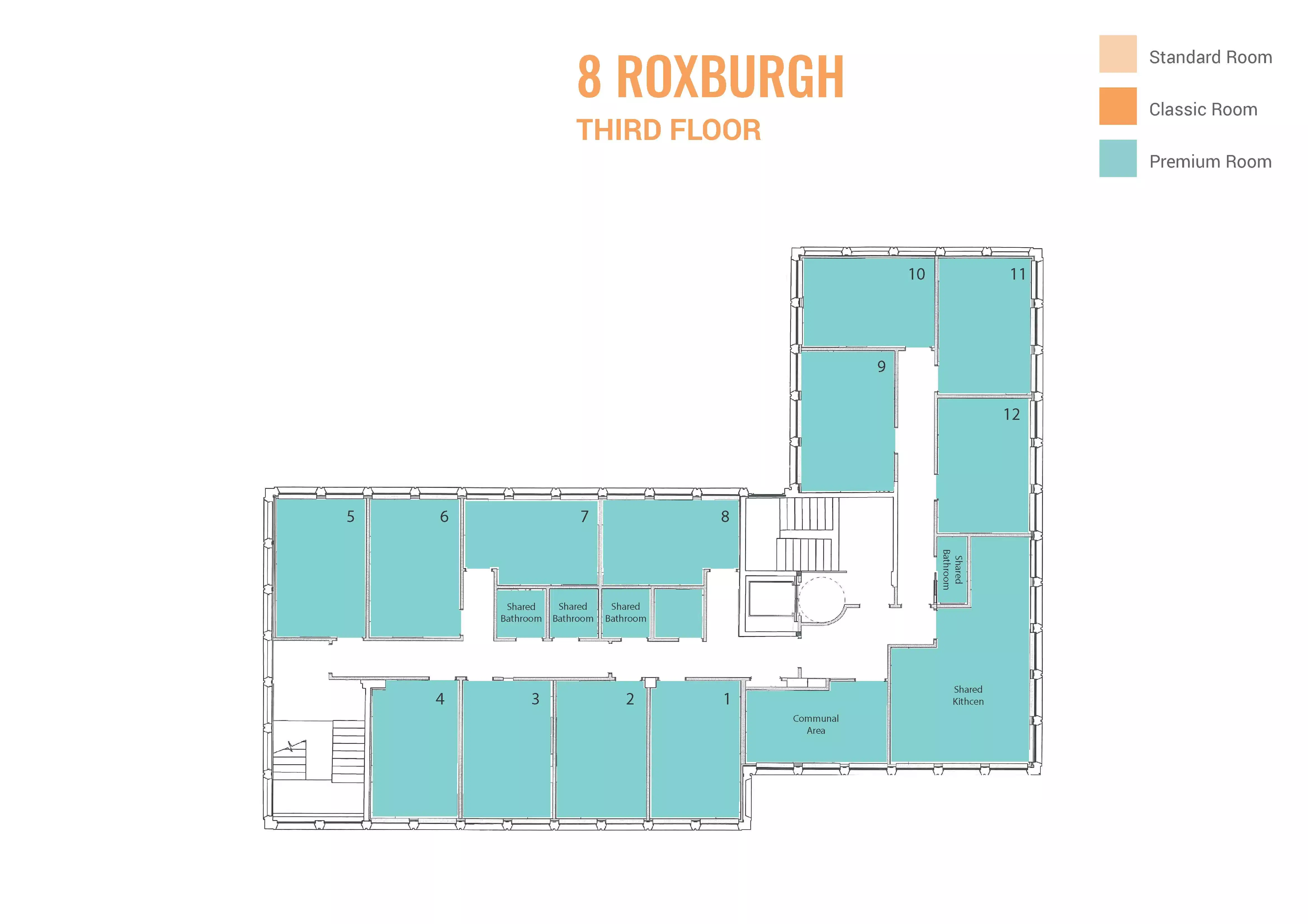 8 Roxburgh, Edinburgh  - Edinburgh, Scotland, United Kingdom - Floor Plan
