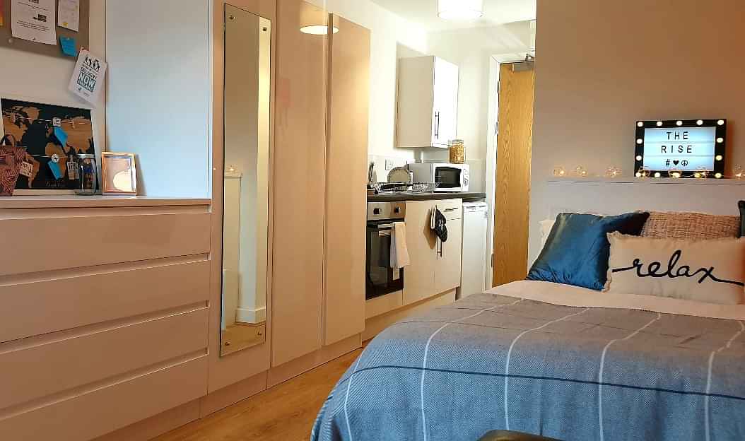 Book The Rise Nottingham Student Accommodation | Amber