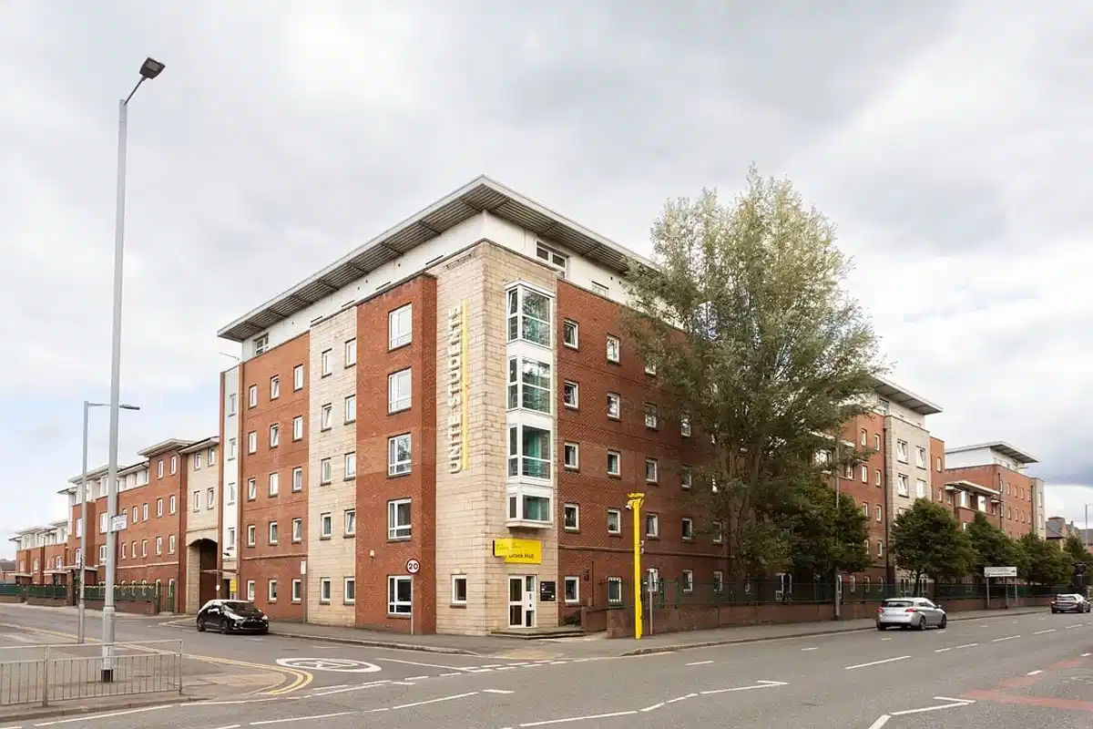 Brook Hall, Manchester - Manchester, England, United Kingdom - Exterior