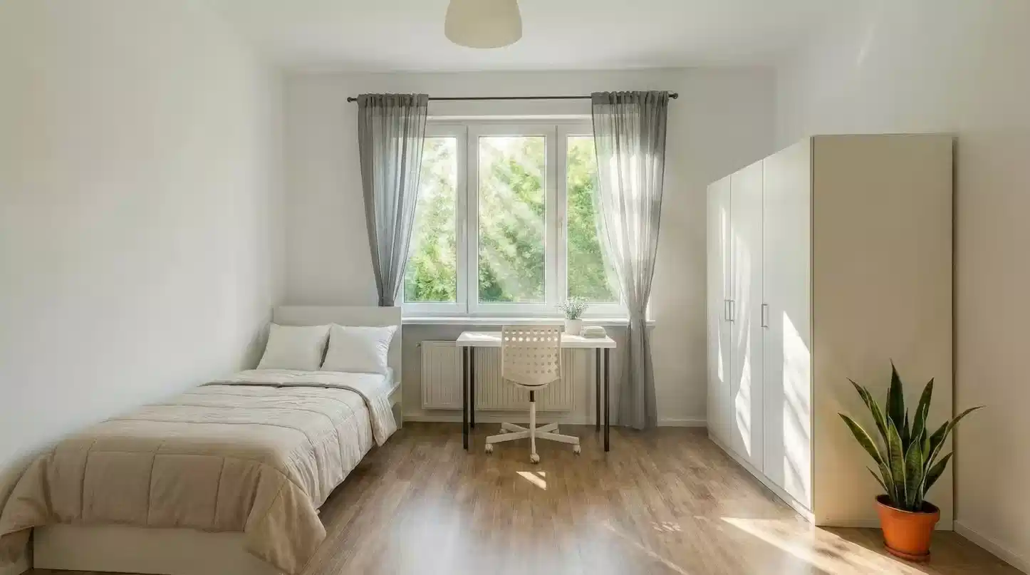 RM Treseburger Ufer 44A, Berlin - Berlin, Germany - Room in a 3 Bed 1 Bath (#T44A.00.2.) - Bedroom
