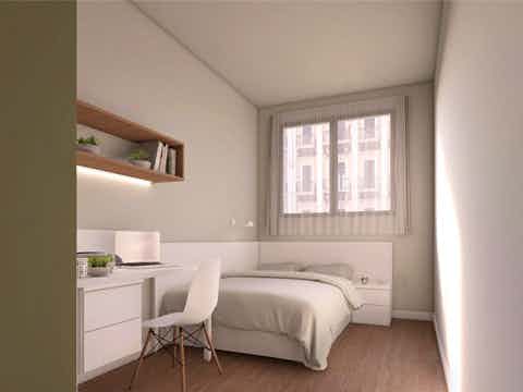 Individual Studio Xl With Private Kitchen (Double For Individual Use) - Bedroom