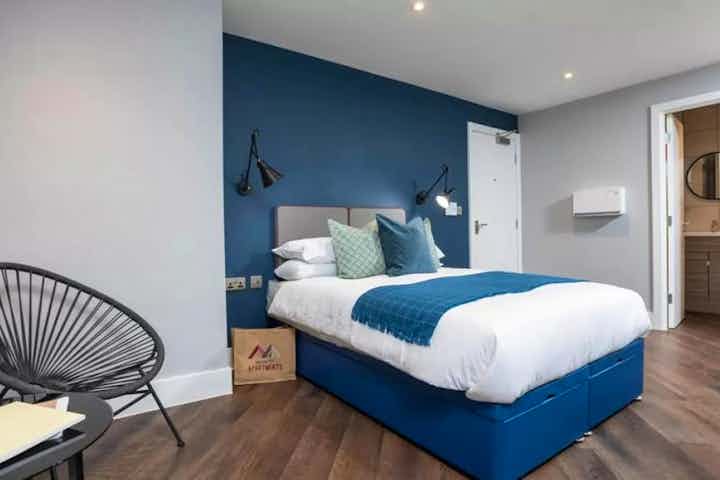 Medium Studio Apartment - Bedroom