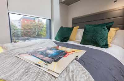 Compact Studio Apartment - Bedroom