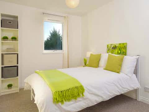 Standard 2 Bed Flat With Study - Bedroom