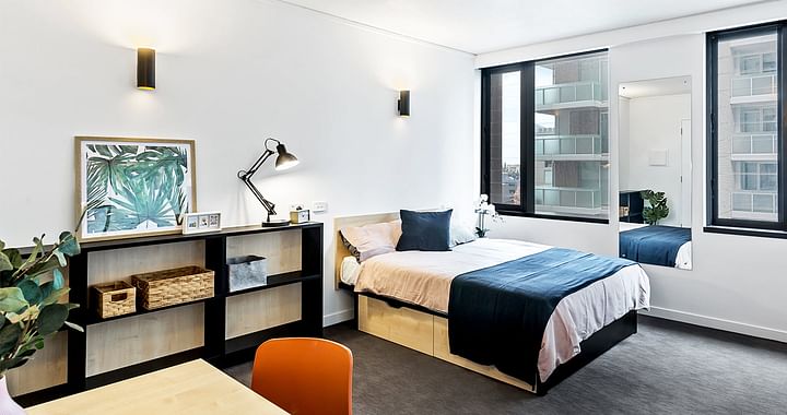 Premium Studio Apartment - Bedroom