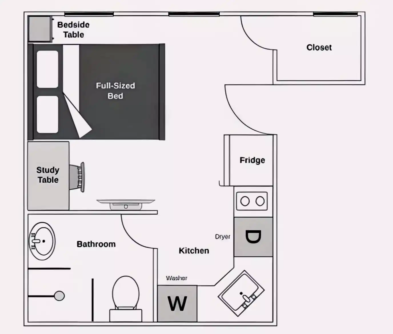 4 Bedroom Apartment | Private Room - Bedroom?w=400&h=260&fit=crop&q=40&auto=format&trim=auto