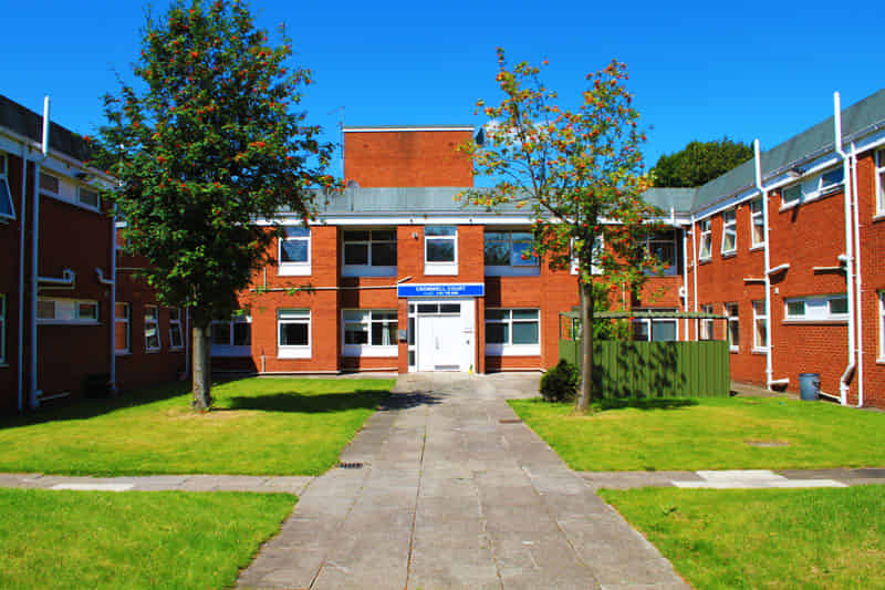Cromwell Court, Salford - Salford, England, United Kingdom - Exterior