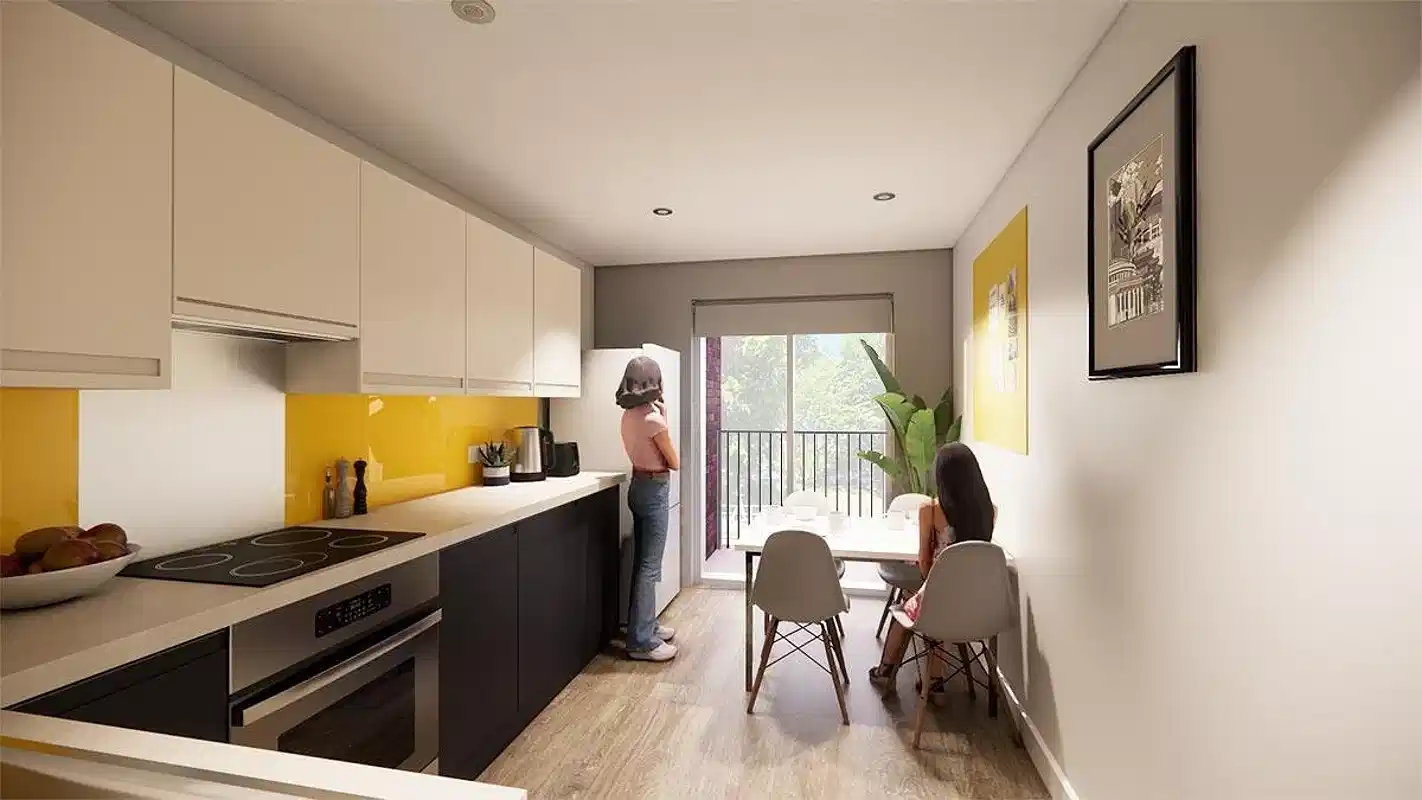Moss Court, Manchester - Manchester, England, United Kingdom - Bronze Ensuite - Kitchen