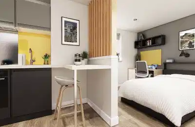 Moss Court, Manchester - Manchester, England, United Kingdom - Platinum Studio - Bedroom