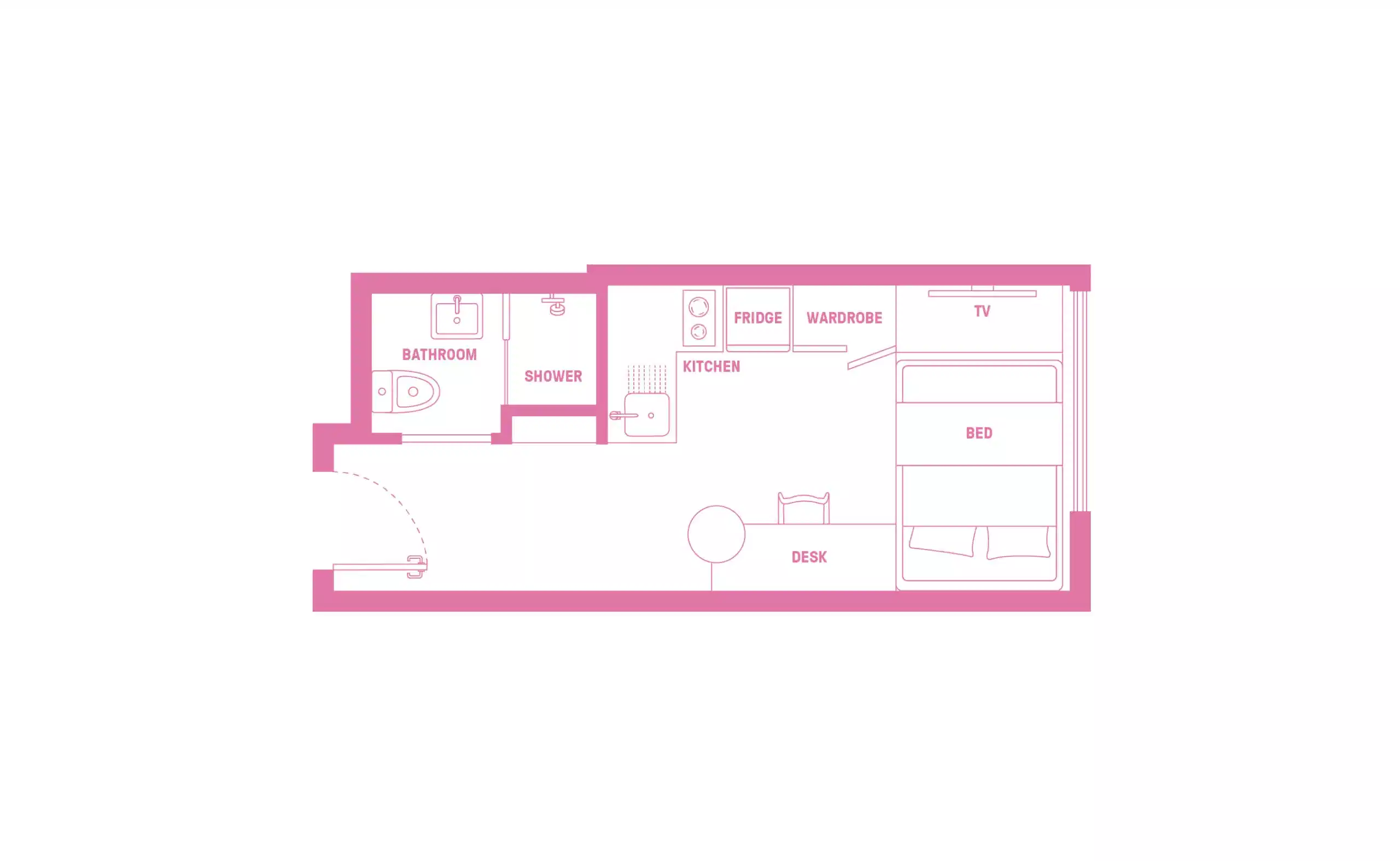 Ultra Studio Apartment - Bedroom?w=400&h=260&fit=crop&q=40&auto=format&trim=auto