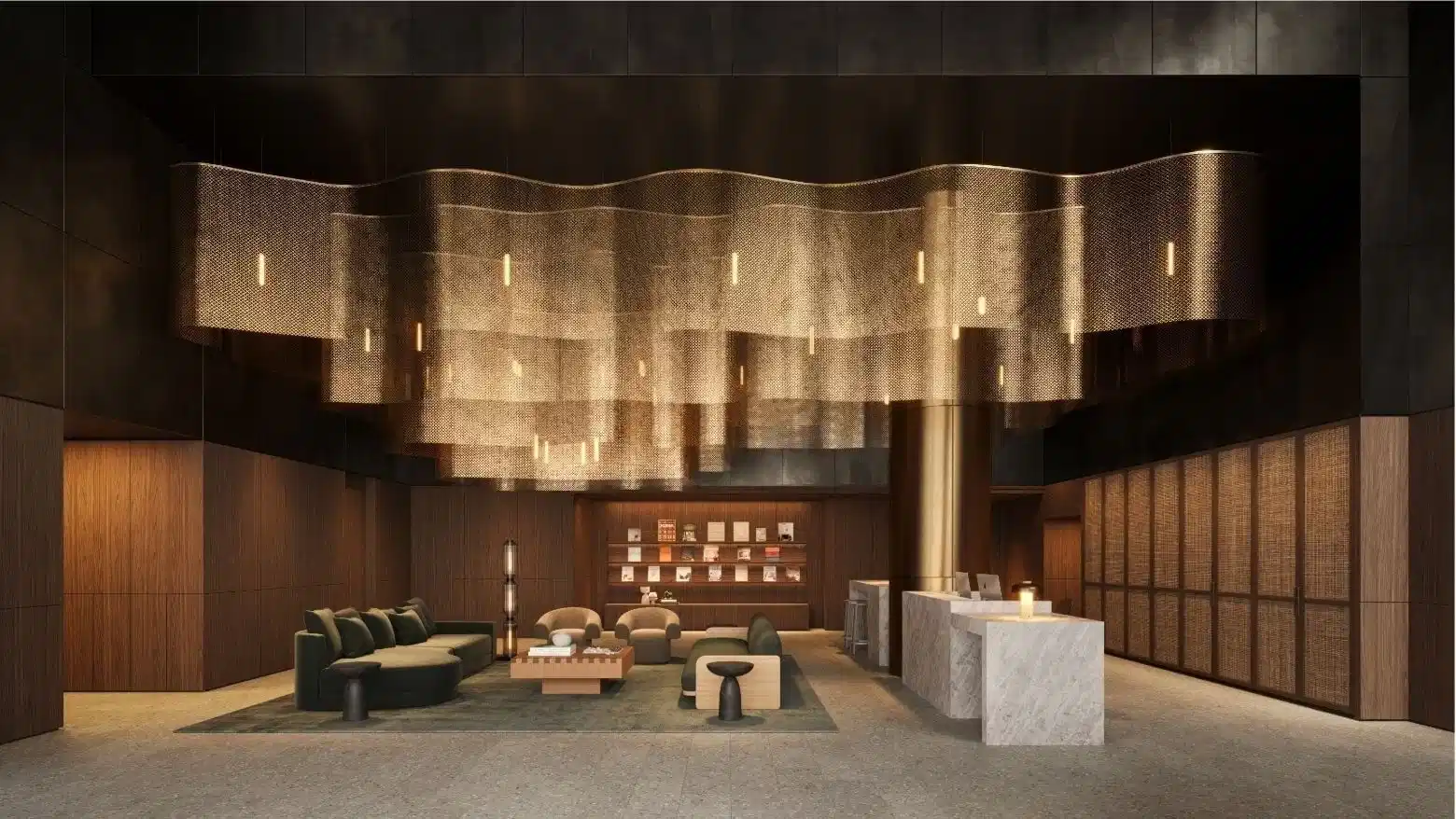 West Tower, Melbourne Quarter, Melbourne - Melbourne, Victoria, Australia - Common Area