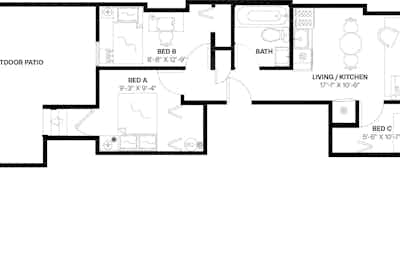 #543: Upper East Side - Floor Plan