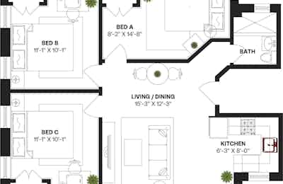 #286: Upper West Side - Floor Plan