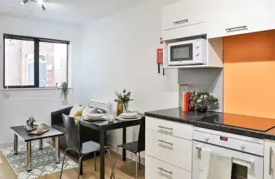 Hayward House, Liverpool - Liverpool, England, United Kingdom - Kitchen