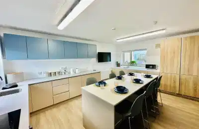 DUISC Accommodation at Endeavour Court, Stockton-on-Tees - Stockton-on-Tees, England, United Kingdom - Kitchen