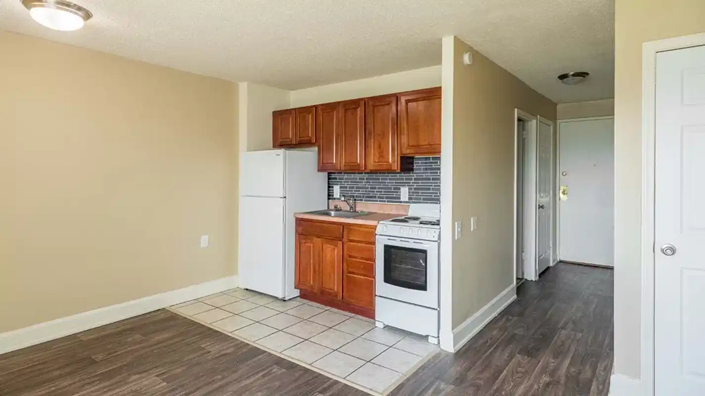 Regency Tower Apartments, Detroit - Detroit, Michigan, United States - Kitchen