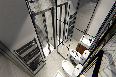 5 Bed Cluster Flat - Bathroom