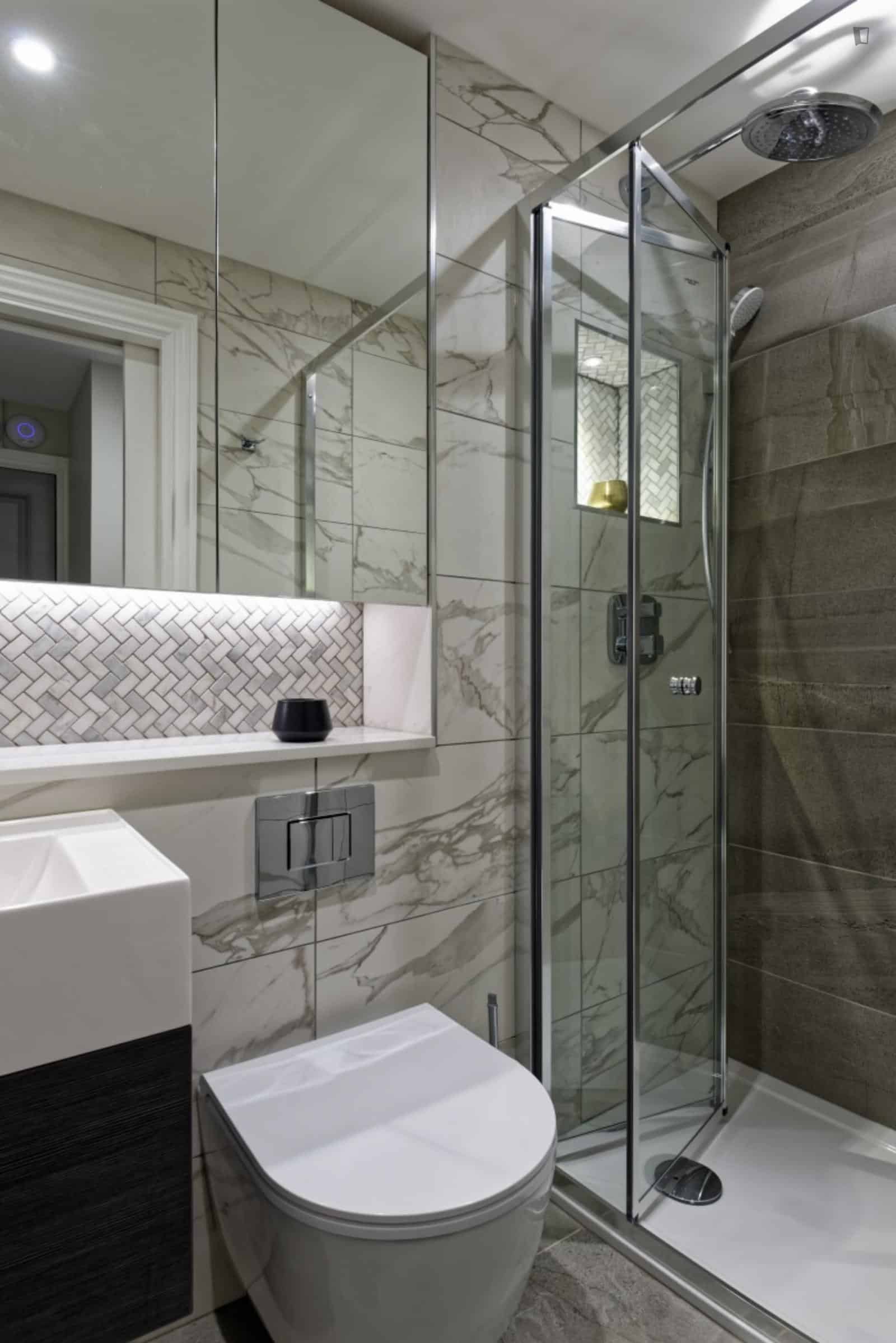 Studio Room, Nottingham Pl, London (Studio 2) - London, England, United Kingdom - Studio - Bathroom