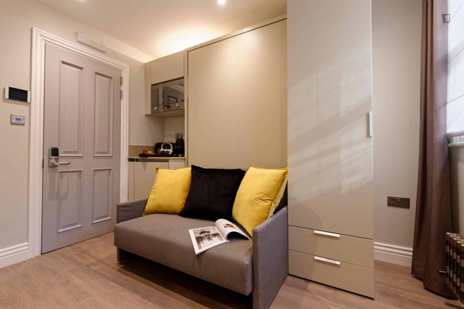 Studio Room, Nottingham Pl, London W1U 5LR (Studio 6) - London, England, United Kingdom - Studio - Amenities