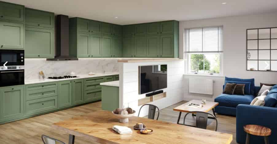 Room in a 6 Bedroom Apartment, Flat 12, Isca Lofts, Exeter EX4 6AL - Exeter, England, United Kingdom - 4 Bedroom 6 Bathroom Apartment - Kitchen