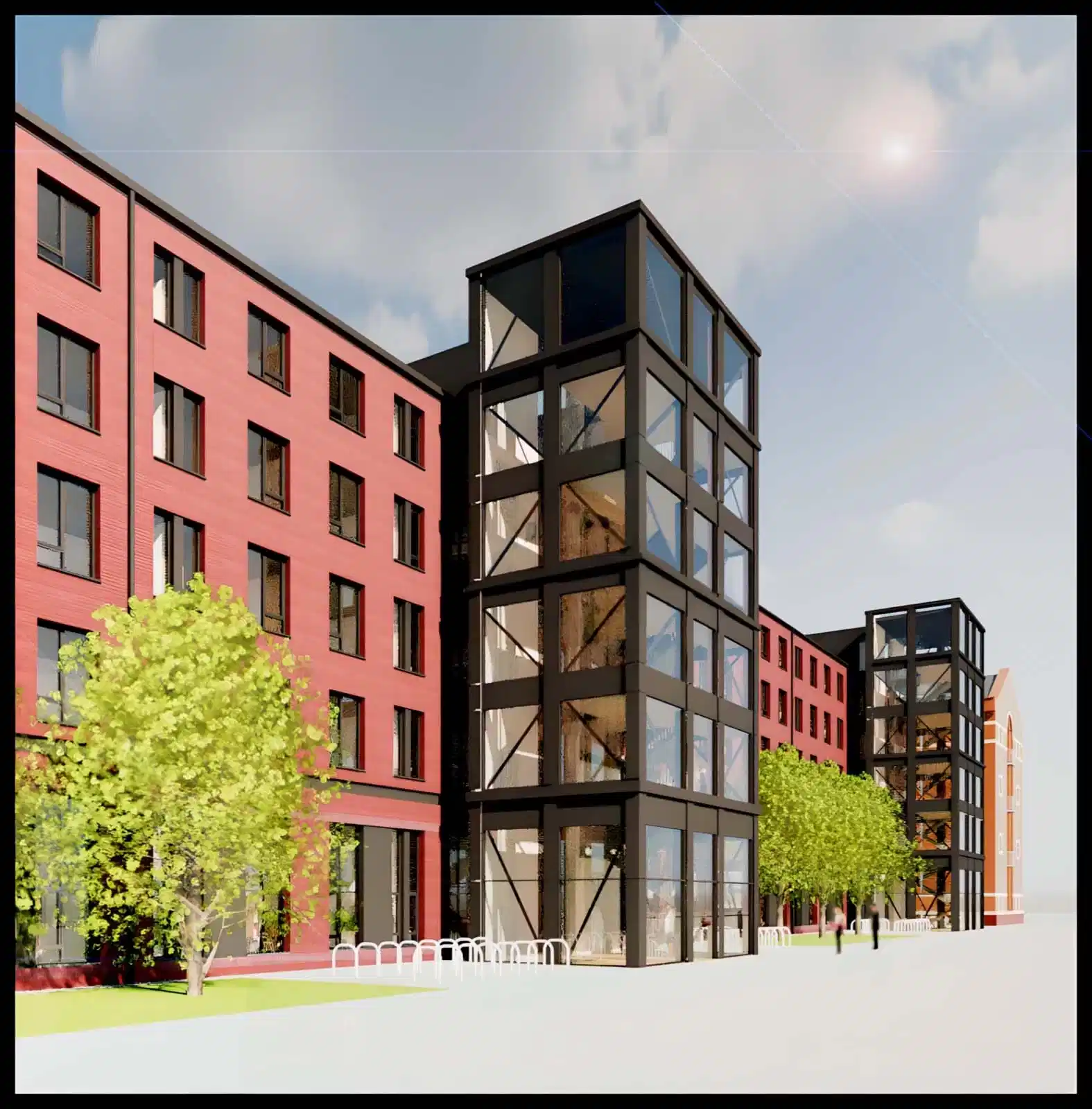 Adam & Burton House, Nottingham  - Nottingham, England, United Kingdom - Exterior