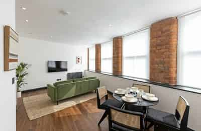 Room in a 2 Bedroom Apartment, Dantzic St, Manchester M4 2AD (Flat 1) - Manchester, England, United Kingdom - Common Area