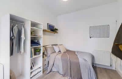 Room in a 12 Bedroom Apartment, Upper Allen St, Sheffield S3 7GW - Sheffield, England, United Kingdom - Bedroom 1 - Bedroom