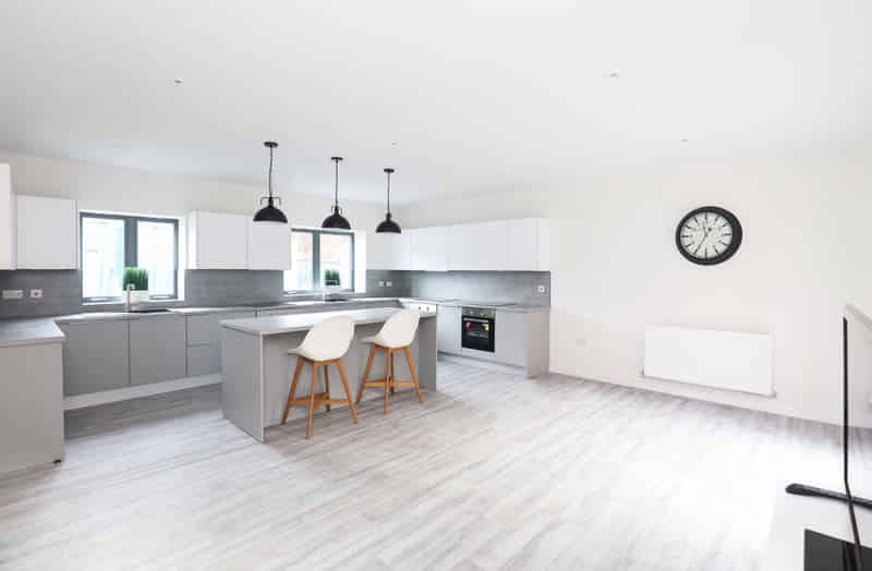 Room in a 7 Bedroom Apartment, Well Meadow Dr, Sheffield S3 7HP - Sheffield, England, United Kingdom - Bedroom 2 - Kitchen