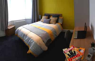 Room in a 3 Bedroom Apartment, 4 Pelham Street, Middlesbrough - Middlesbrough, England, United Kingdom - Bedroom 3 - Bedroom