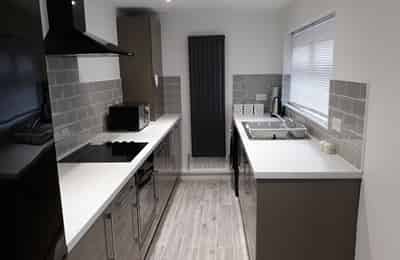 Room in a 3 Bedroom Apartment, 4 Pelham Street, Middlesbrough - Middlesbrough, England, United Kingdom - Bedroom 3 - Kitchen